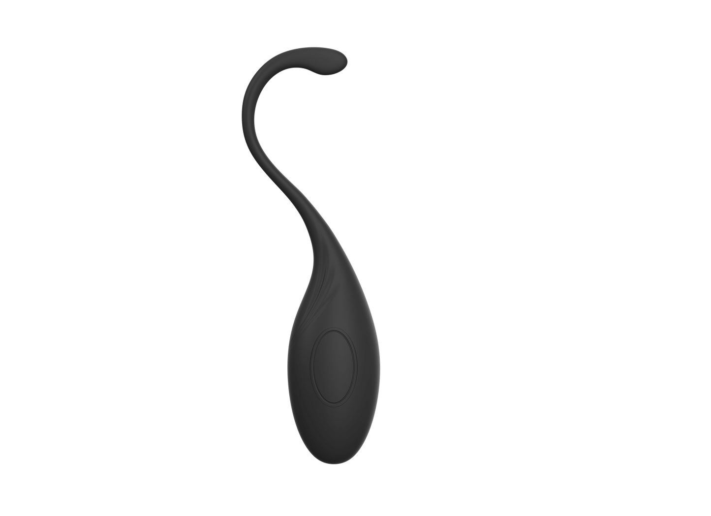 Grapeva Smooth Kegel Vibrator in black