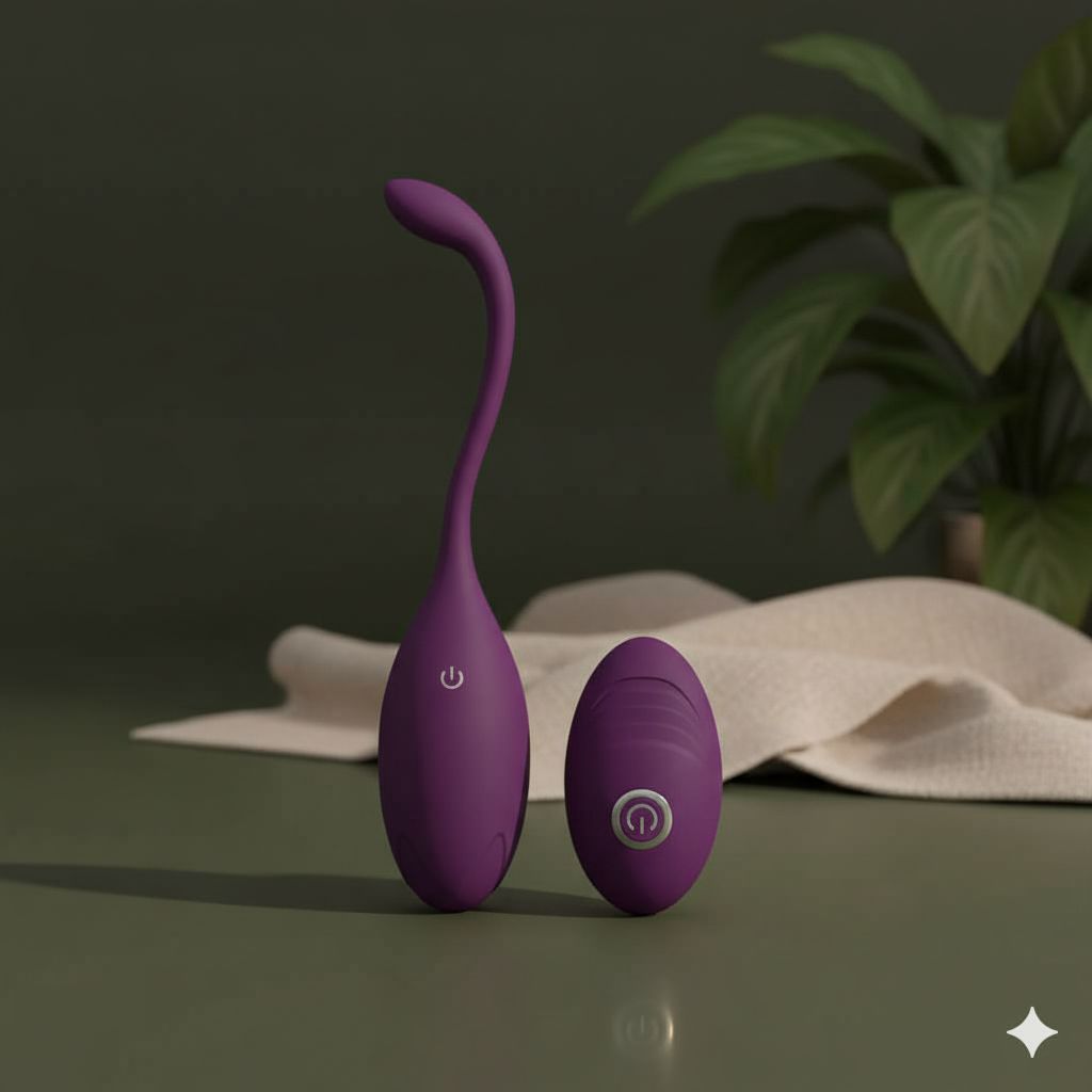 pulm grapeva discreet massager on fabric background