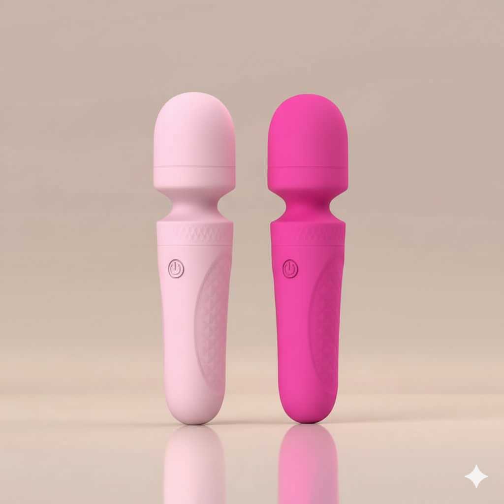 two different colors for typo mini massager